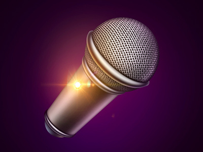 Microphone icon band icon microphone music show star voice