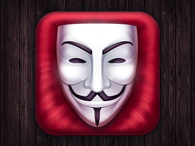 Vendetta Ios Icon 2 icon ios iphone v. mask vendetta