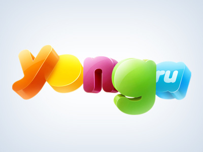 Yonga 3d illustration logo web