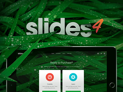 Slides 4 Coming Soon! design framework psd sketch slide slides ui kit ux web