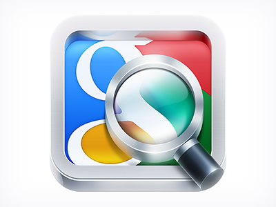 Google google icon ios iphone magnifier search