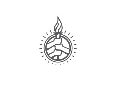 Rejected Logo conceptual education fire inspiration logo teamwork torch