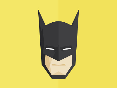The Bat batman illustration vector