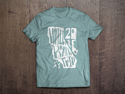 Hand Lettered Shirt Design beach illustration lettering shirt typography