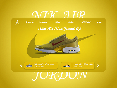 web design, nike shoes website