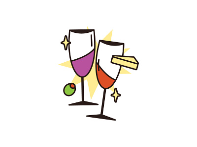 Veni Vidi Vino charcuterie cheese cincinnati cincinnati magazine cute doodle food icon icons olive simple sparkles wine wine glass