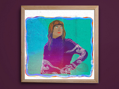 Nicole Atkins portrait illustration