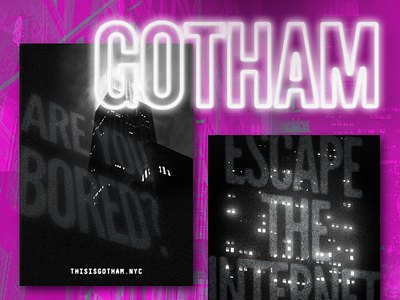 Gotham dance flyer gotham music nightclub noir webster hall
