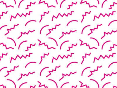 The Max 80s magenta pattern pink print surface surface design zig zag