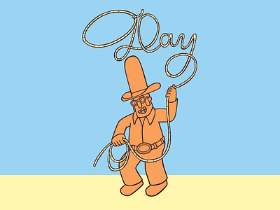 "Day" Lasso Illustration