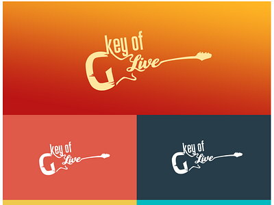 Key of G Live concert logo entry for FL contest