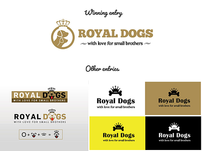 Royal Dogs online dog accessories Shop Logo