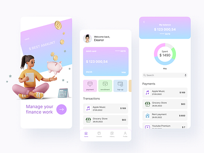 Finance App Concept