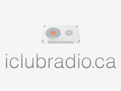 Logo online Radio club design logo online radio site website