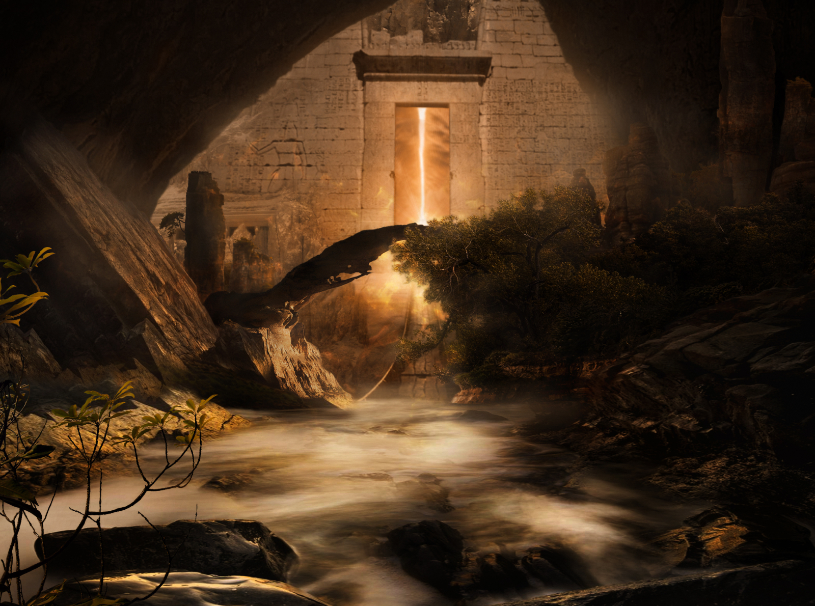 Matte Painting By On Dribbble   Fin2 4x 