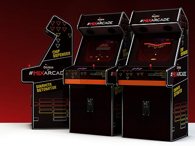 Doritos Mix Arcade 3d arcade cinema4d design e3 game html mobile