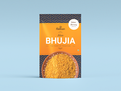 Haldiram's Aloo Bhujia - Packaging Redesign