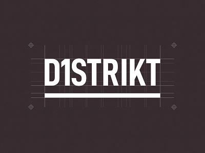 D1strikt 1st brand branding city clever corporate d1strikt district font grid la lettering logo los angeles modern nyc professional smart type typography