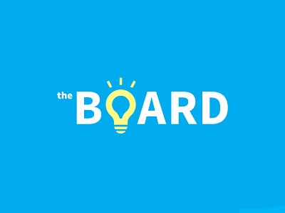 theBoard board brand branding clever consultation consulting corporate iconography inspiration light lightbulb logo logotype pro professional smart symbol type typography wordmark