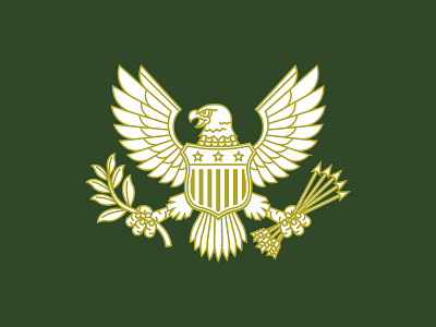 Eagle Emblem america american bald eagle bird brand branding eagle emblem government illustration inspiration logo logotype patriot professional seal symbol united states usa wings