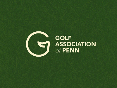 Golf Association american brand branding clean corporate flag g golf golfing illustration inspiration logo logotype pennsylvania professional regal simple type typography usa