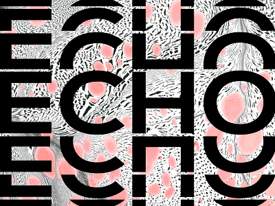 Echo bold brand branding brutalism echo edgy future inspiration logo logotype modern nyc pattern simple texture trend trendy type typedesign typography