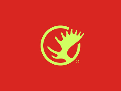 Moose Logo american antler brand brand design branding design logo logo designer logo inspiration mark minimal logo modern logo moose simple logo symbol