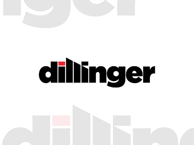 Dillinger brand branding building logo construct construction construction logo contractor dillinger logo logo design logo inspiration logotype modern logo simple logo type type inspiration typography