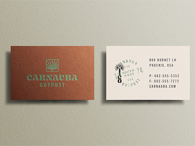 Resort Business Card