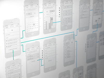 UX App Flow app draw experience flow iphone mobile navigation prototype sketch ux wireframes