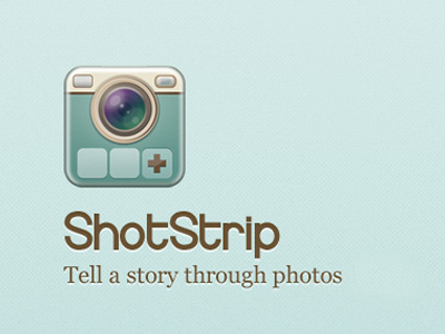 ShotStrip app icon identity iphone logo photography shot strip