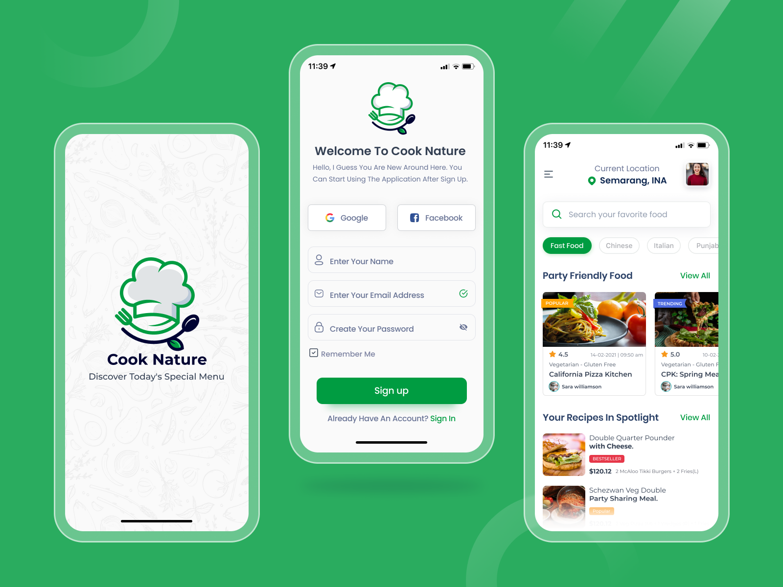 Cook Concept App Design By Harsh Vaishnav On Dribbble   Cook Concept App Design 4x 