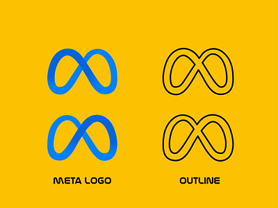 Meta Logo Outline