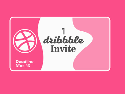 dribbble Invite! dribbble invite