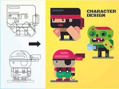 Character Design AI adobe banner branding design graphic design ill illustration logo photoshop poster ui