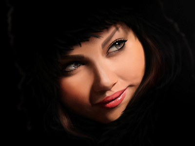 Digital Painting digital painting face painting portrait real realistic