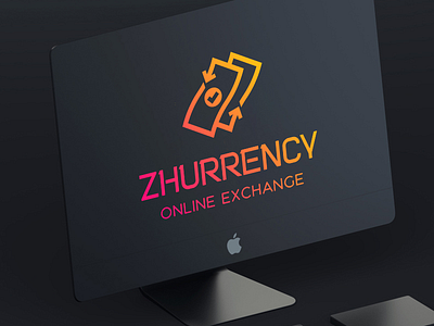 Zhurrency online Exchange ai corel currency dollar exchange illustration illustrator logo logotype money vector vector design