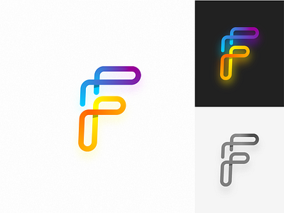 F Letter Logo Design. ai corel f illustration illustrator letter logo logotype minimal vector vector design word