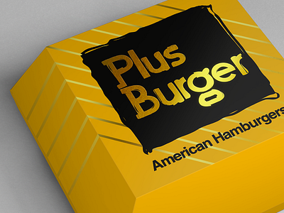 ➕ Plus Burger Logo ai corel illustrator logo logotype package vector vector design