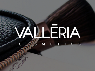 Valléria Logotype ai corel cosmetic illustrator logo logotype vector vector design