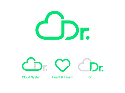 Hamrah Doctor (Telemedicine) Logo ai app cloud corel doctor dr dr. green heart icon illustrator logo logotype medicine telemedicine vector vector design