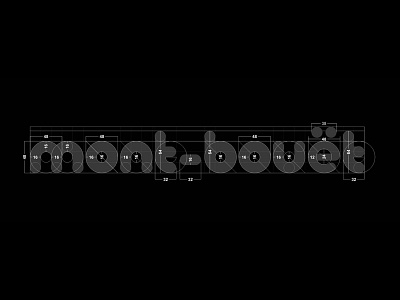 Mont Bouët Marketplace Logotype detail illustrator logo logotype market mont bouët