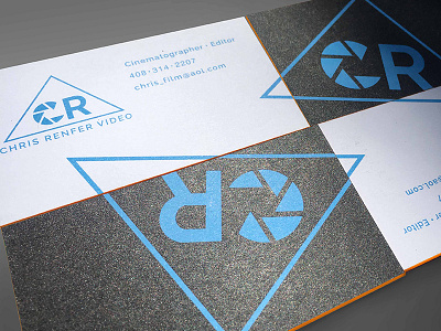 CRV Business Cards business cards graphic design logo design print design video