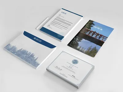 University of Santa Cruz Admissions Packet design graphic design print design