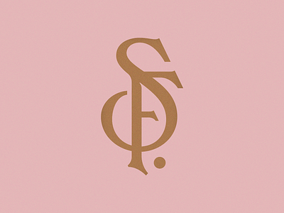 Saint Francis f monogram s