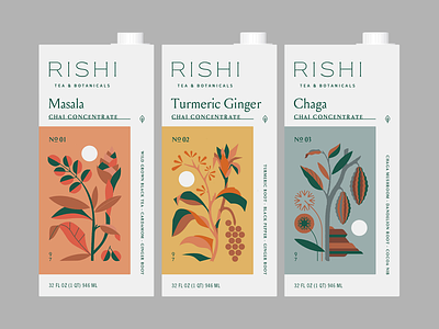 Rishi Concepts chai concept etc packaging sun