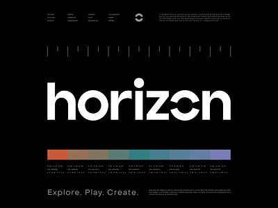 Facebook Horizon branding guidelines horizon logo logotype sun