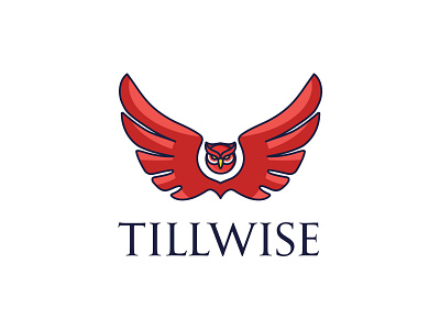 Tillwise (Unused) Logo Concept #3 brandidentity branding design designer epos identity label logo logomark mark owl