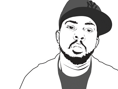 Phife Dawg (A Tribe Called Quest) illustration