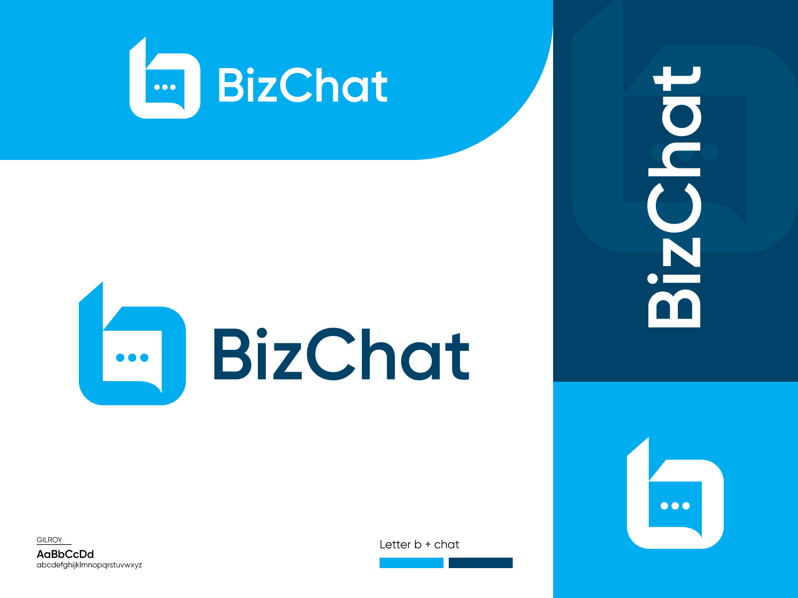 B Chat Logo L App Icon Logo By Jisan Branding On Dribbble